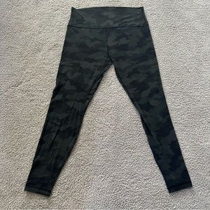 Camo lululemon leggings